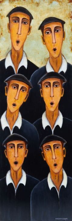 Florence DEYRES (nata nel 1970)
"Coro basco"
Acril