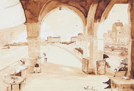THALAYA (XX secolo)
"La grande spiaggia di Biarrit