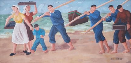 Pablo ELIZAGA (nato nel 1967)
"Ritorno dalla pesca