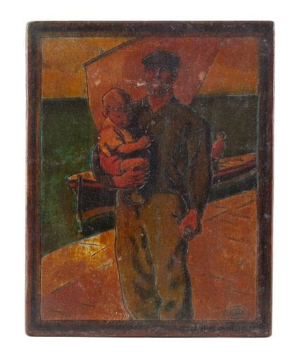Ricardo ARRUE (1889-1978)
"Il marinaio e suo figli
