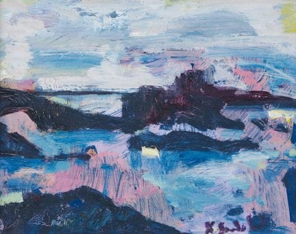 Xabier SOUBELET (nato nel 1953)
"Biarritz"
Olio su