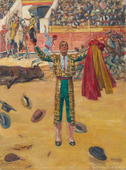 Henri Achille ZO (1873-1933)
"Saludo al centro"
Hu
