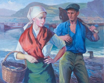Juan SOLER (nato nel 1951)
"Ritorno dalla pesca" 
