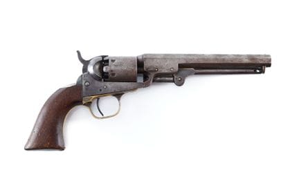 Revolver Colt Pocket modello 1849, 6 colpi, calibr