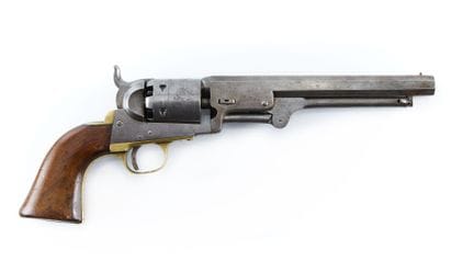 Revolver tipo Colt Navy 1851, a sei colpi, calibro