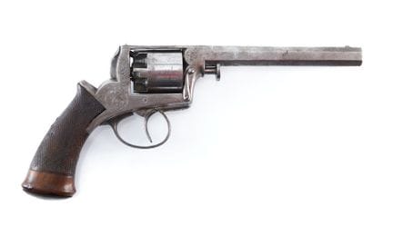 Revolver Adams &amp; Deane 1851, a cinque colpi, c