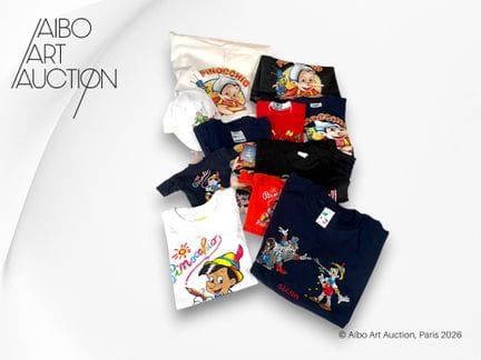 Lote de 12 camisetas:
- Camiseta blanca de manga c