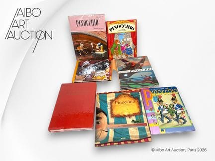 Conjunto de 7 libros:
- Carlo Collodi, Pinocho. Ed