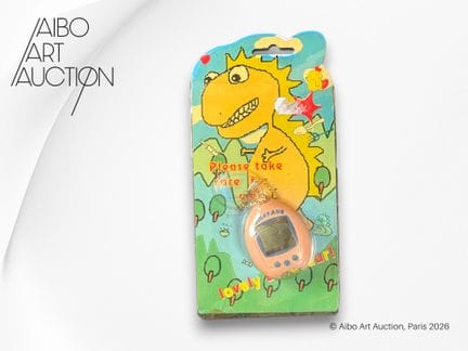 Juego electrónico tipo Tamagotchi.
Juego electróni