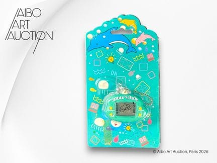 Juego electrónico tipo Tamagotchi.
Juego electróni