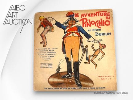 Libro-disco «Le avventure di Pinocchio sui dischi 