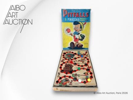 “Pitfalls” di Walt Disney, un gioco di biglie ispi