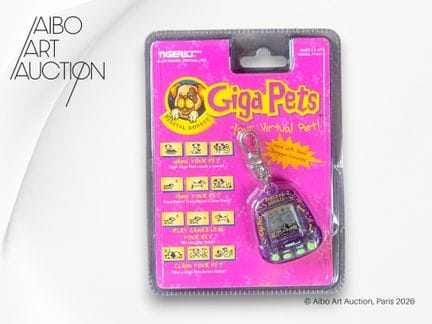 Juego electrónico tipo Tamagotchi.
Tiger Electroni