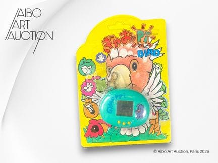 Juego electrónico tipo Tamagotchi.
Juego electróni