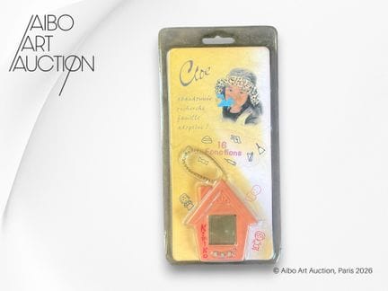Juego electrónico tipo Tamagotchi.
Juego electróni