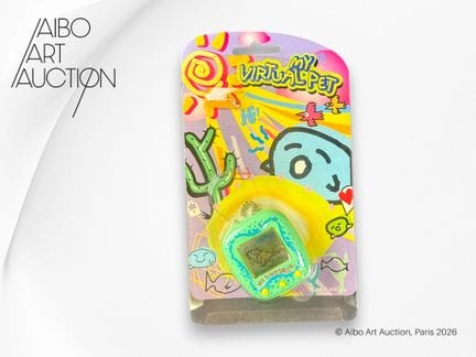 Juego electrónico tipo Tamagotchi.
Juego electróni