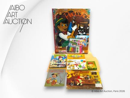 Set di 8 oggetti:
- Set di album illustrati, album