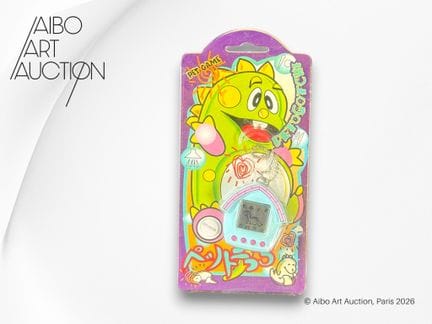 Juego electrónico tipo Tamagotchi.
Juego electróni