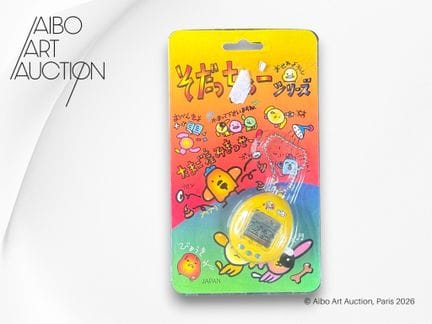 Juego electrónico tipo Tamagotchi.
Juego electróni