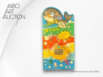 Juego electrónico tipo Tamagotchi.
Juego electróni