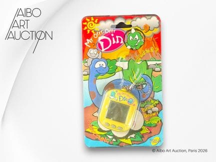 Juego electrónico tipo Tamagotchi.
Juego electróni