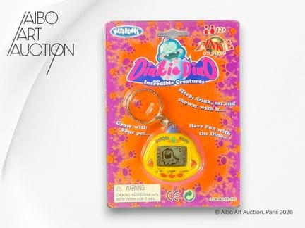 Juego electrónico tipo Tamagotchi.
Juego electróni