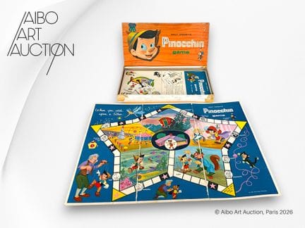 Walt Disney's Pinocchio Game, Whitman, 1962. Gioco