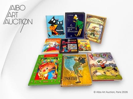 Conjunto de 9 libros:
- Carlo Collodi, Pinocho. Fl