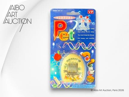 Juego electrónico tipo Tamagotchi.
Juego electróni
