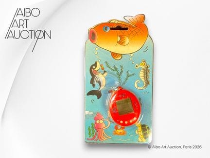 Juego electrónico tipo Tamagotchi.
Juego electróni