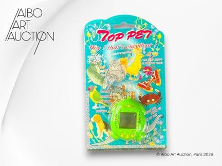Juego electrónico tipo Tamagotchi.
Juego electróni