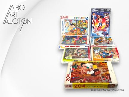 Set di 7 oggetti:
- Clementoni, Disney Pinocchio, 