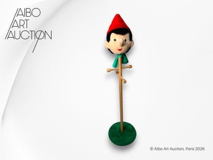 Appendiabiti per cameretta “Pinocchio”, con testa 