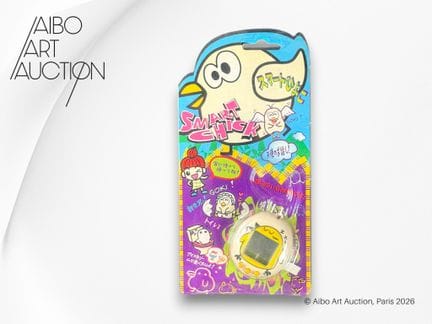 Juego electrónico tipo Tamagotchi.
Juego electróni