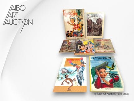 Conjunto de 7 libros:
- Carlo Collodi. Pinocho. Il