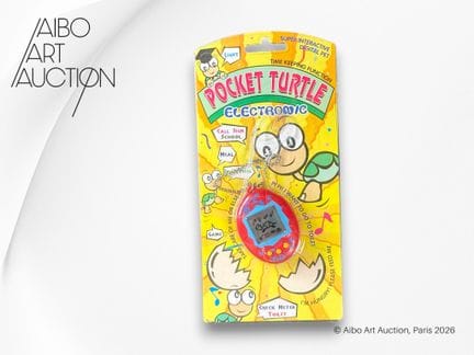 Juego electrónico tipo Tamagotchi.
Juego electróni