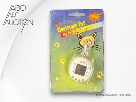 Juego electrónico tipo Tamagotchi.
Juego electróni