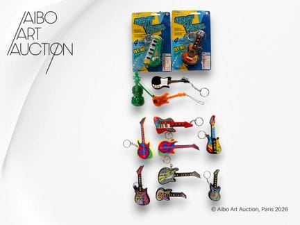 Lote de 13 llaveros musicales:
- Lote de llaveros 