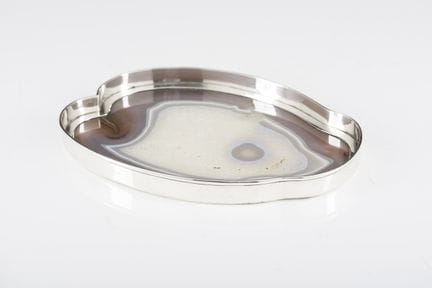 Cuenco portugués de plata
Plata, ley 0,833
Decorac