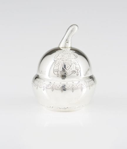 Una mostaza de plata portuguesa
Plata, ley .916
De