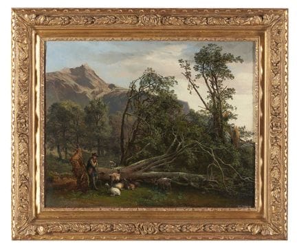 Alexandre Calame (1810-1864) et Eugène Verboeckhov