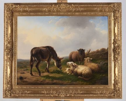 Eugène Verboeckhoven (1798/99-1881)
« Un âne et un