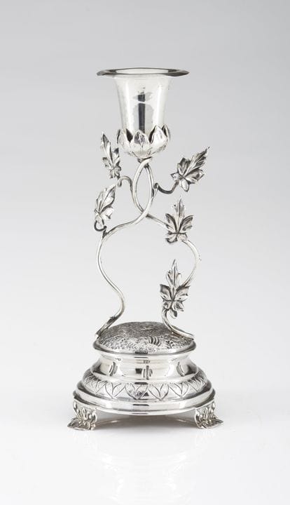 Un palillero portugués de plata
Plata, ley 0,833
D
