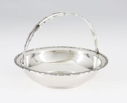 Una cesta portuguesa de plata
Plata, ley 0,833
Dec