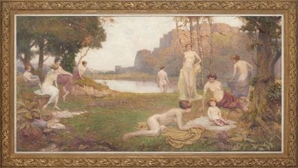 Walter G. Schroder (actif de 1885 à 1932)
Nymphes
