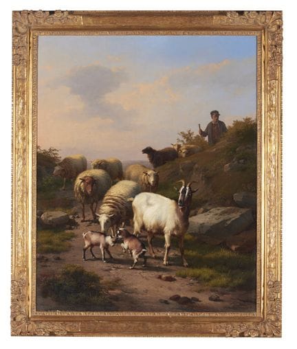 Eugène Verboeckhoven (1798/99-1881)
« Les petites 
