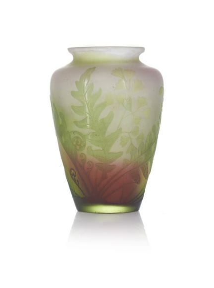 Émile Gallé (1846–1904)
Eine Vase aus Glaspaste im