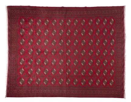 Ein Buchara-Teppich, Iran
Wolle und Baumwolle mit 