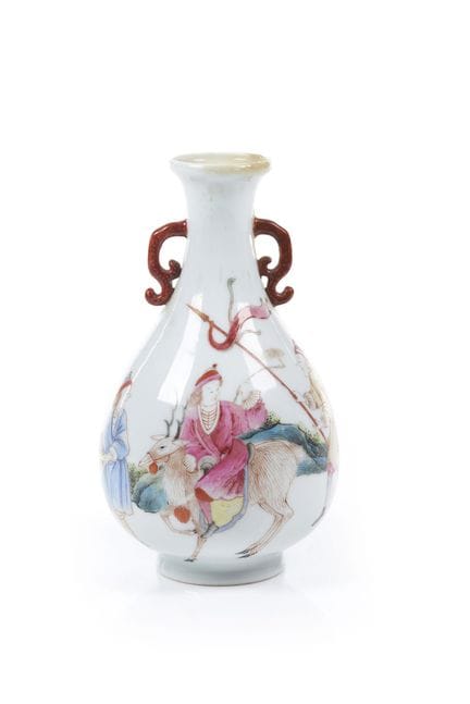 Vaso cinese in porcellana “Famille Rose”
Porcellan