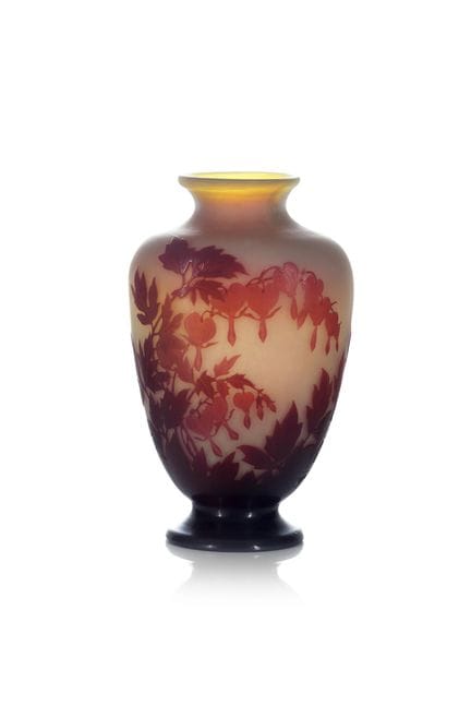 Émille Gallé (1846-1904)
An Art Nouveau glass vase